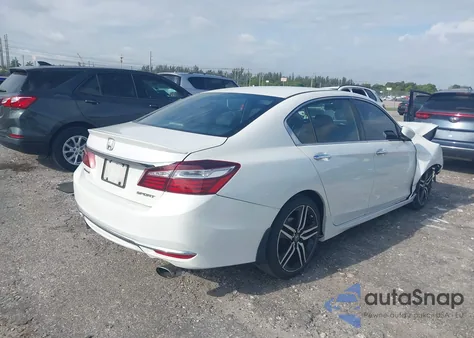 2016 Honda Accord Sport z USA, uszkodzony, nr VIN 1HGCR2F5XGA174875